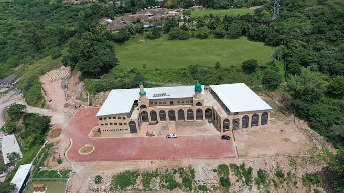 Aerial view of new Madrasah